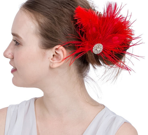 Feather Headdress Hairpin