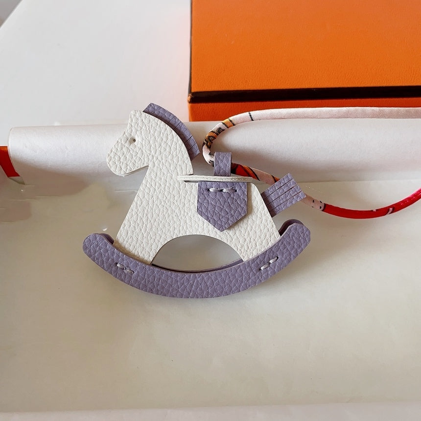 Handmade Rocking Horse Bag Pendant