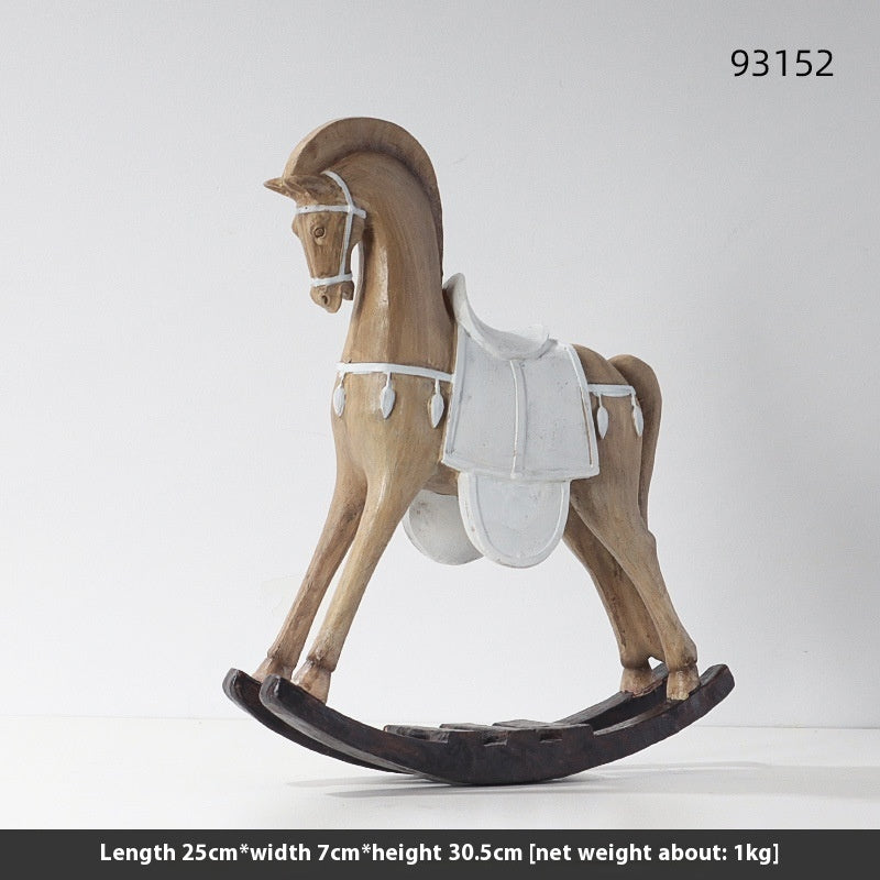 Hallway Decorative Abstraction Horse Sculpture