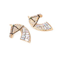 Fashion Rhinestone Earrings Horse Head