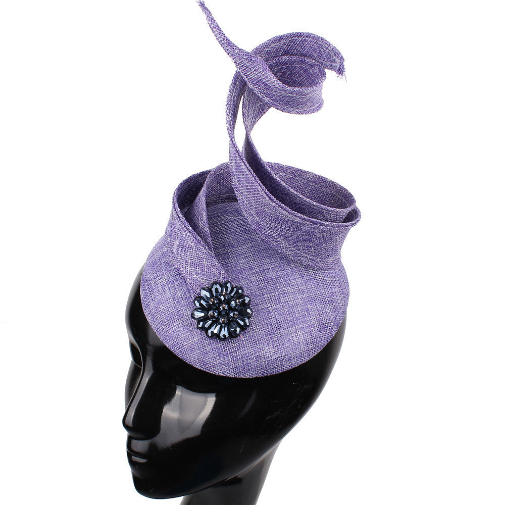 Linen Top Hat with Flexible Strips