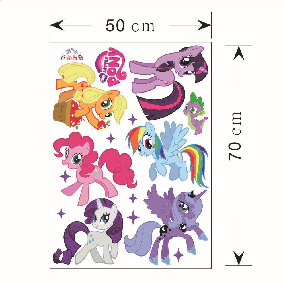 Removable Wall Stickers My Little Pony