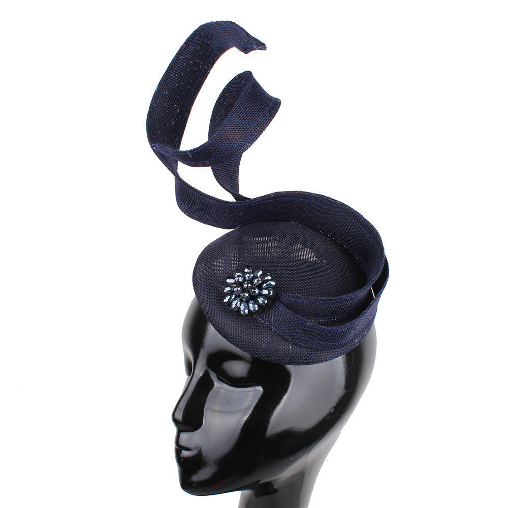 Linen Top Hat with Flexible Strips