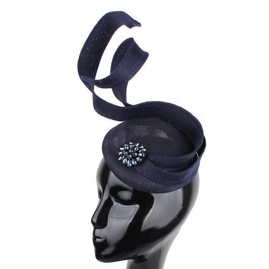 Linen Top Hat with Flexible Strips